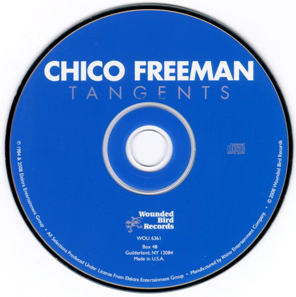 Chico Freeman Featuring Bobby McFerrin : Tangents (CD, Album, RE)