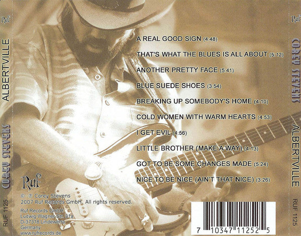 Corey Stevens : Albertville (CD, Album)