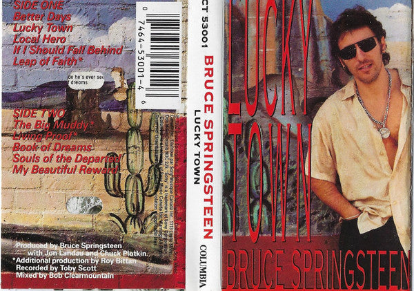 Bruce Springsteen : Lucky Town (Cass, Album, Dol)