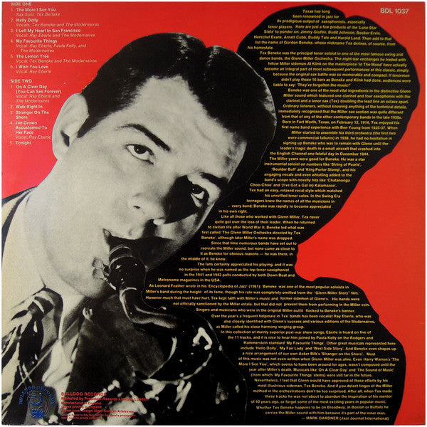 Tex Beneke : Beneke On Broadway (LP)