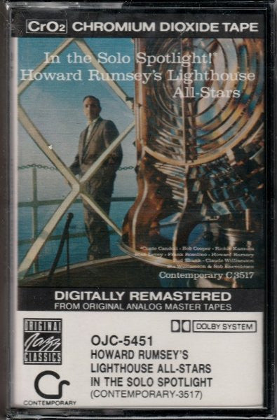 Howard Rumsey's Lighthouse All-Stars : In The Solo Spotlight! (Cass, Album, RE, RM)