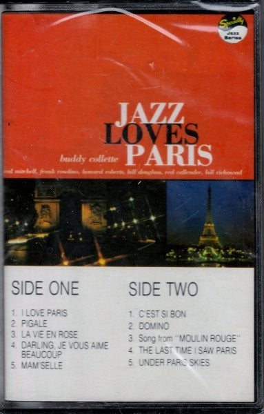 Buddy Collette : Jazz Loves Paris (Cass, Album, RE)