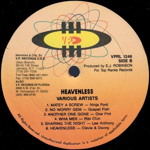 Various : Heavenless (LP, Comp)