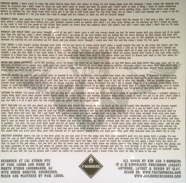 The F-Bombers : Pledge Allegiance (LP, Album, 180)