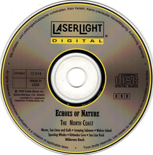 No Artist : Echoes Of Nature - The North Coast (The Sounds Of Aquatic Mammals In The Wild) (CD, Album)