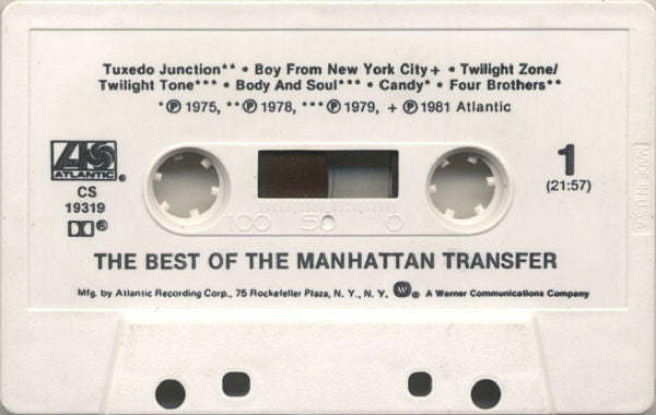 The Manhattan Transfer : The Best Of The Manhattan Transfer (Cass, Comp)