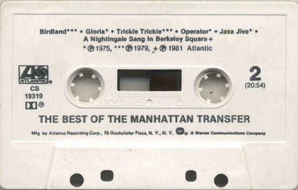 The Manhattan Transfer : The Best Of The Manhattan Transfer (Cass, Comp)