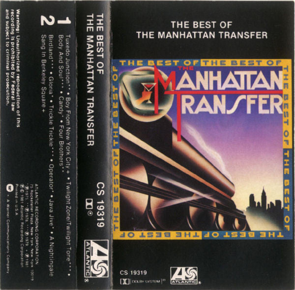 The Manhattan Transfer : The Best Of The Manhattan Transfer (Cass, Comp)