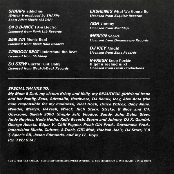 DJ Sharpe : Phunky Acid Breaks (CD, Comp, Mixed)