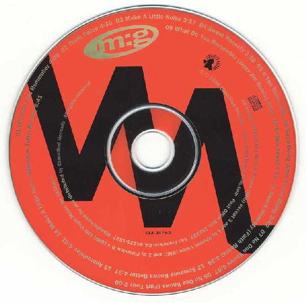 M:G : Make A Little Noise (CD, Album)