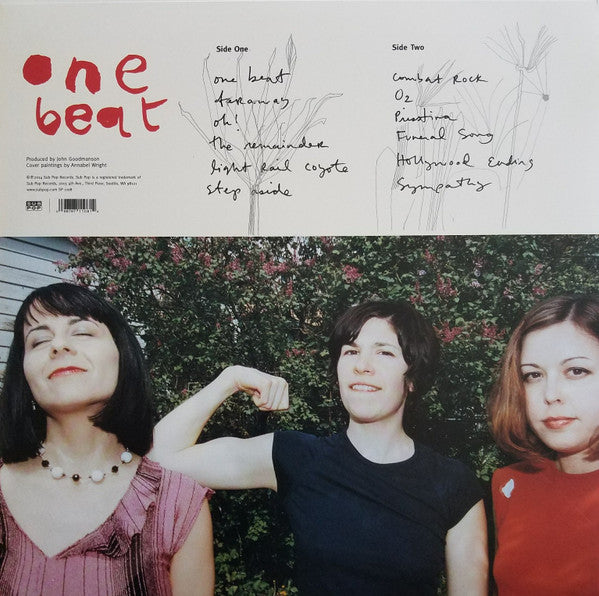 Sleater-Kinney : One Beat (LP, Album, RE, RM)