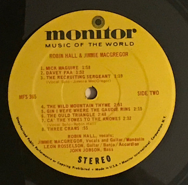 Robin Hall & Jimmie MacGregor* : Two Heids Are Better Than Yin (LP)