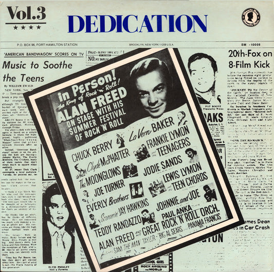 Various : Dedication Vol.3 (LP, Comp)