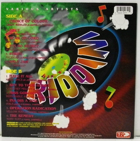 Various : Dust Off Riddim (LP, Comp)