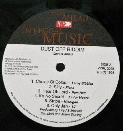 Various : Dust Off Riddim (LP, Comp)