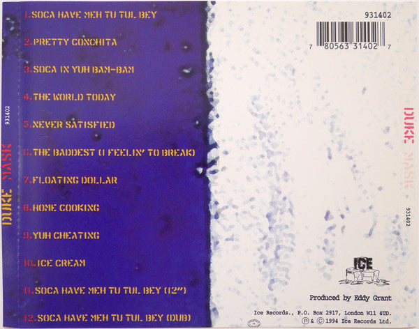 Mighty Duke : Mask (CD, Album)