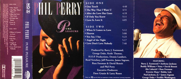 Phil Perry (2) : Pure Pleasure (Cass, Album)