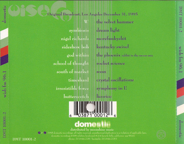 Various : Wish FM 96.1: The Progressive Electro Revolution (CD, Mixed)