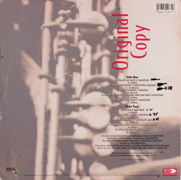 Various : Original Copy (LP, Comp)