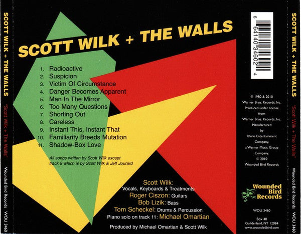 Scott Wilk + The Walls : Scott Wilk + The Walls (CD, Album, RE)