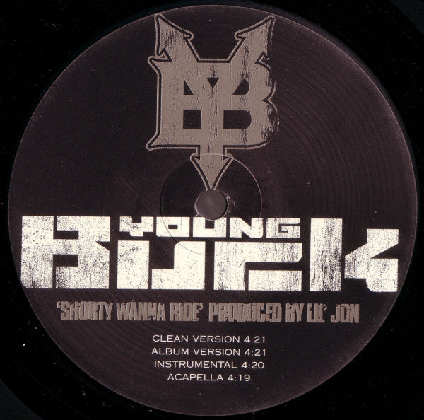 Young Buck : Shorty Wanna Ride (12", Promo)