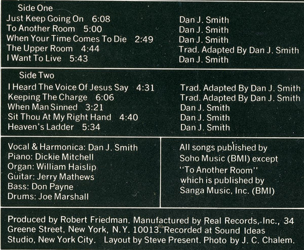 Dan Smith (10) : Dan J. Smith (LP, Album)