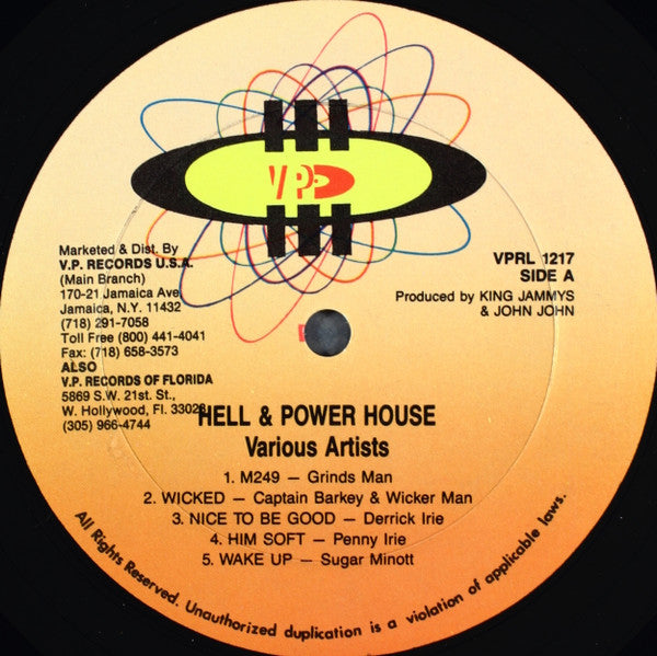 Various : Hell & Powder House (LP, Comp)