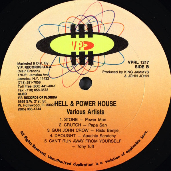 Various : Hell & Powder House (LP, Comp)