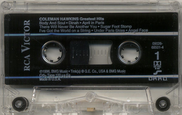 Coleman Hawkins : Greatest Hits (Cass, Comp, CrO)