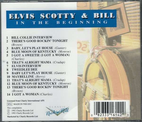 Elvis Presley ,  Scotty Moore & Bill Black (2) : In The Beginning (CD, Comp)