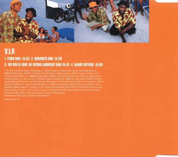 Jungle Brothers : V.I.P. (CD, Maxi)