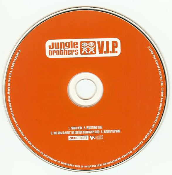 Jungle Brothers : V.I.P. (CD, Maxi)