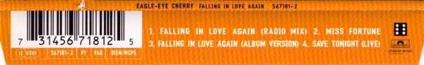 Eagle-Eye Cherry : Falling In Love Again (CD, Single)