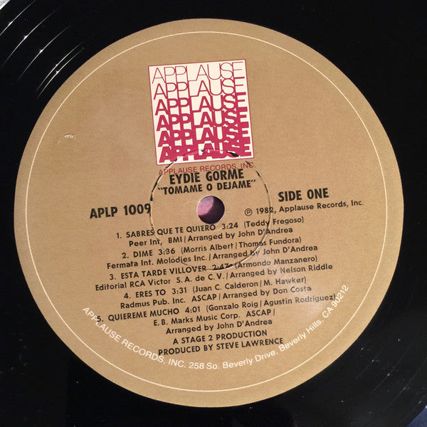 Eydie Gormé : Tómame O Déjame (LP, Album)