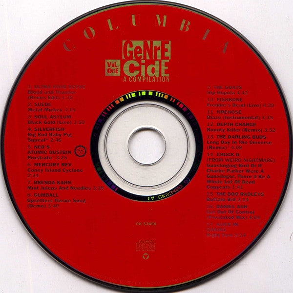 Various : Genrecide (A Compilation Vol. One) (CD, Comp, Ltd, Tra)
