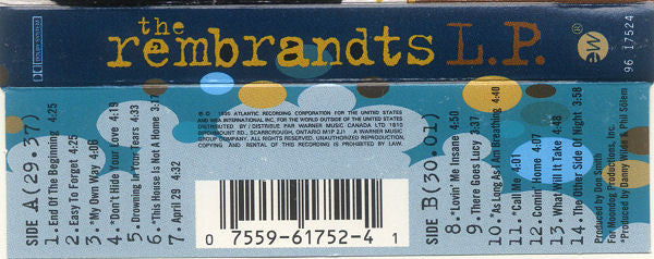 The Rembrandts : L.P. (Cass, Album, Dol)