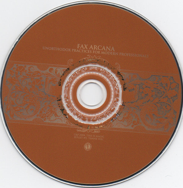 Fax Arcana : Unorthodox Practices For Modern Professionals (CD, EP)