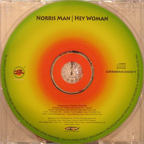 Norrisman : Hey Woman (CD, Album)