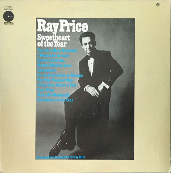 Ray Price : Sweetheart Of The Year (LP, Album, RE)