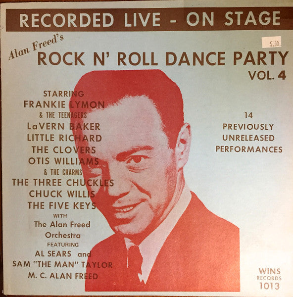 Various : Alan Freed's Rock N' Roll Dance Party Vol. 4 (LP, Comp)