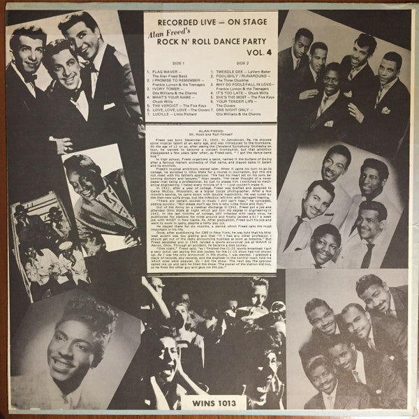 Various : Alan Freed's Rock N' Roll Dance Party Vol. 4 (LP, Comp)