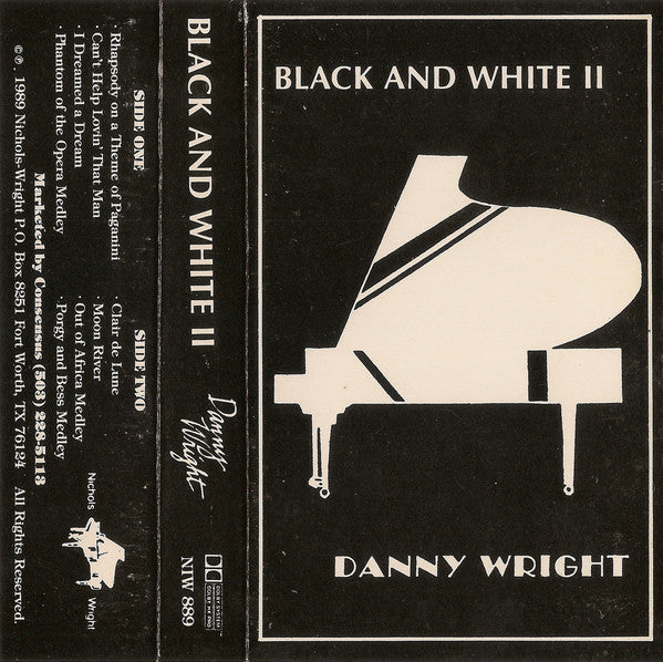 Danny Wright : Black And White II (Cass, Album)