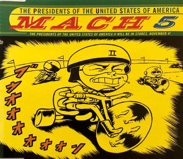 The Presidents Of The United States Of America : Mach 5 (CD, Maxi)