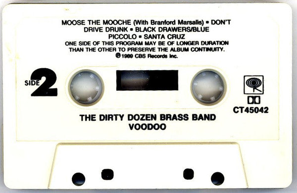 The Dirty Dozen Brass Band : Voodoo (Cass, Album)