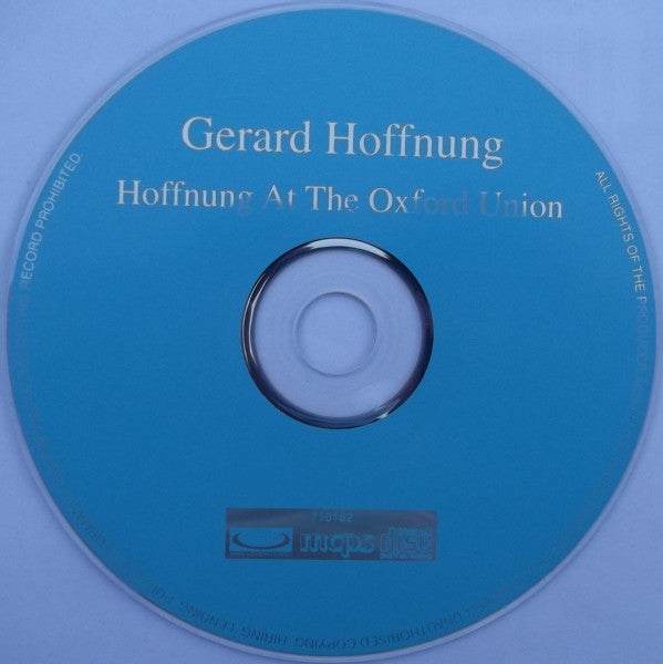 Gerard Hoffnung : Hoffnung At The Oxford Union (CD, Album, RE)