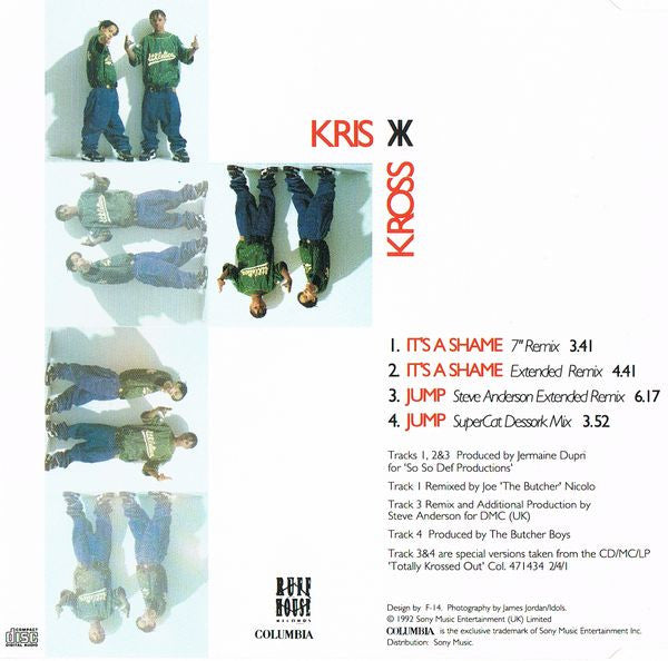 Kris Kross : It's A Shame (CD, Single)