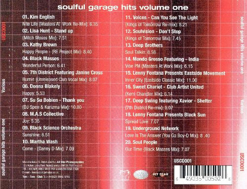 Various : Soulful Garage Hits Volume One (2xCD, Comp)