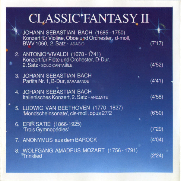 Anugama : Classic Fantasy II (CD, Album)