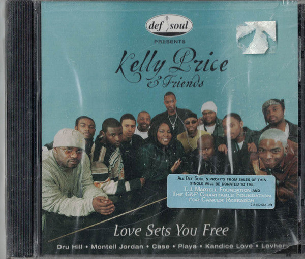 Kelly Price & Friends : Love Sets You Free (CD, Single)