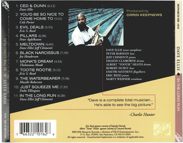 Dave Ellis (2) : In The Long Run (CD, Album)